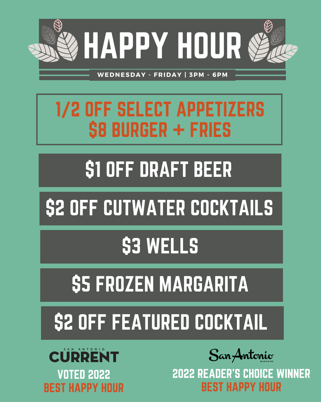 Best Happy Hours in San Antonio: Unwind & Save!