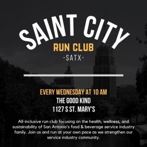 Saint City Run Club Graphic